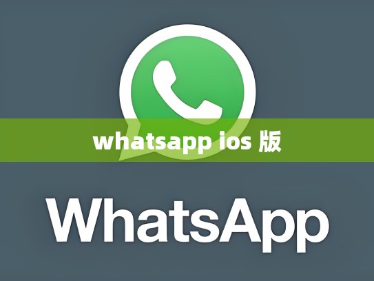 whatsapp ios 版