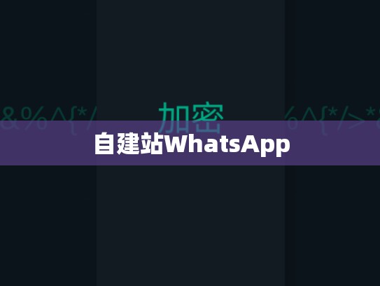 自建站WhatsApp