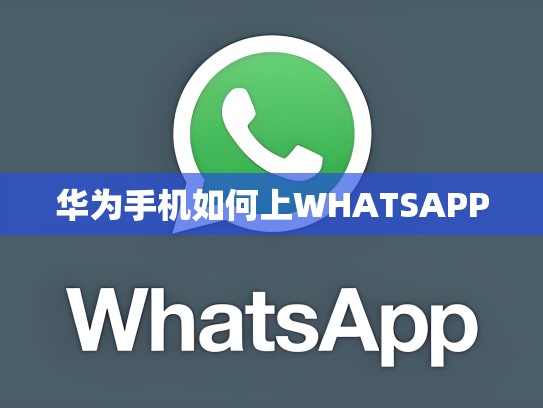 华为手机如何上WHATSAPP