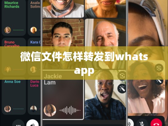 微信文件怎样转发到whatsapp