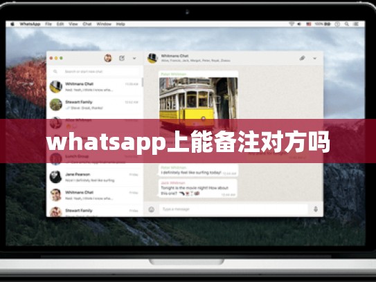 whatsapp上能备注对方吗