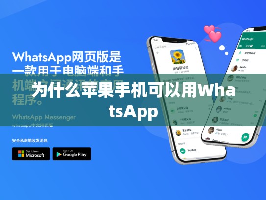 为什么苹果手机可以用WhatsApp