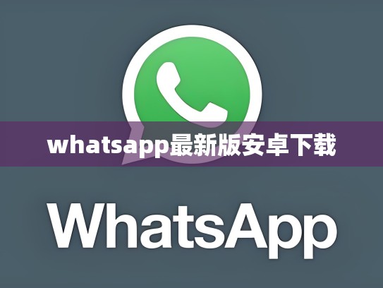 whatsapp最新版安卓下载