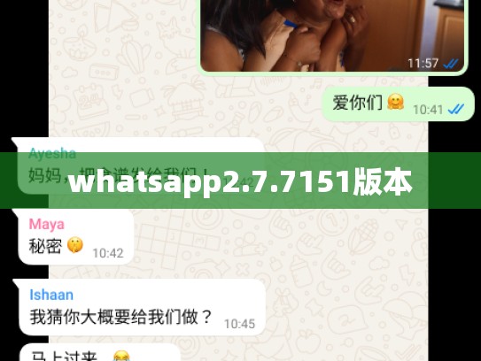 whatsapp2.7.7151版本