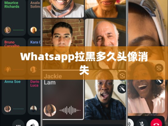 Whatsapp拉黑多久头像消失