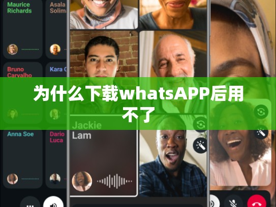 为什么下载whatsAPP后用不了