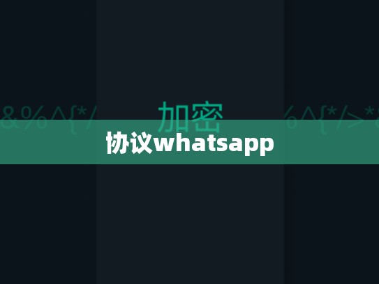 协议whatsapp