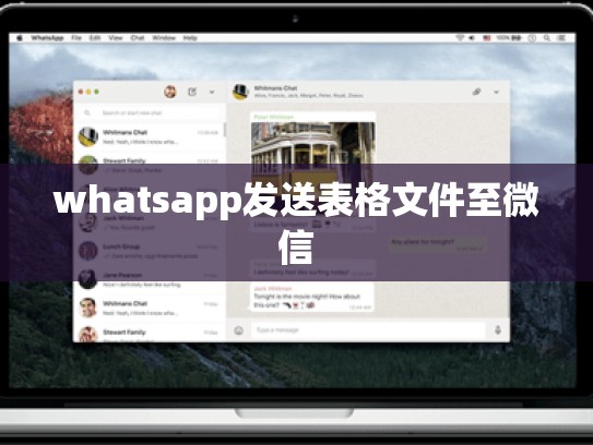 whatsapp发送表格文件至微信