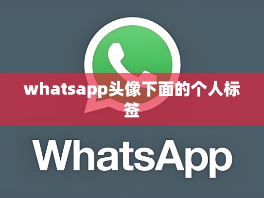whatsapp头像下面的个人标签