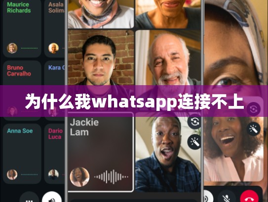 为什么我whatsapp连接不上