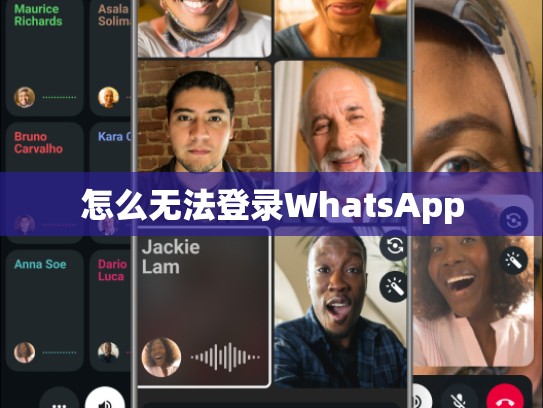 怎么无法登录WhatsApp