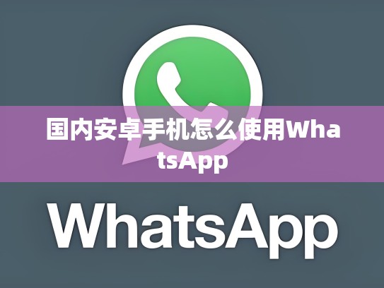 国内安卓手机怎么使用WhatsApp