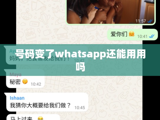 号码变了whatsapp还能用用吗