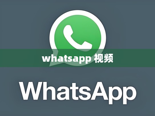whatsapp 视频