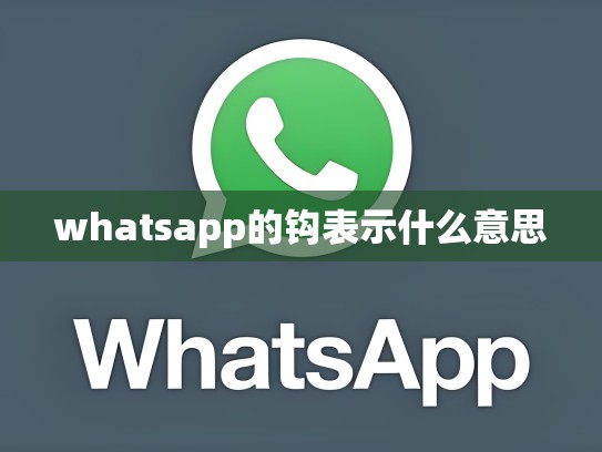 whatsapp的钩表示什么意思