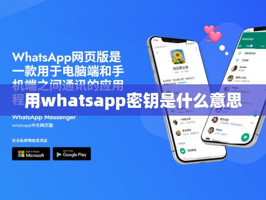 用whatsapp密钥是什么意思