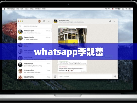 whatsapp李靓蕾