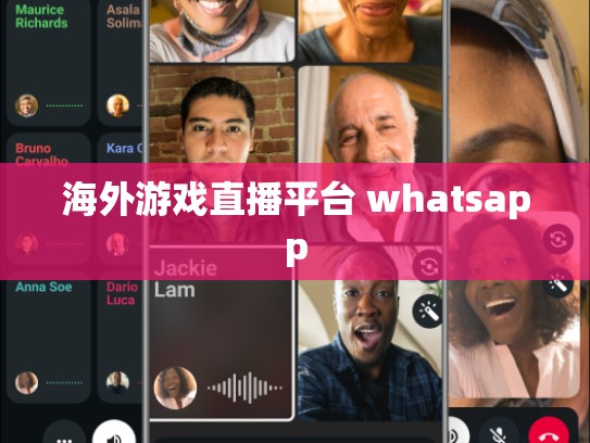 海外游戏直播平台 whatsapp