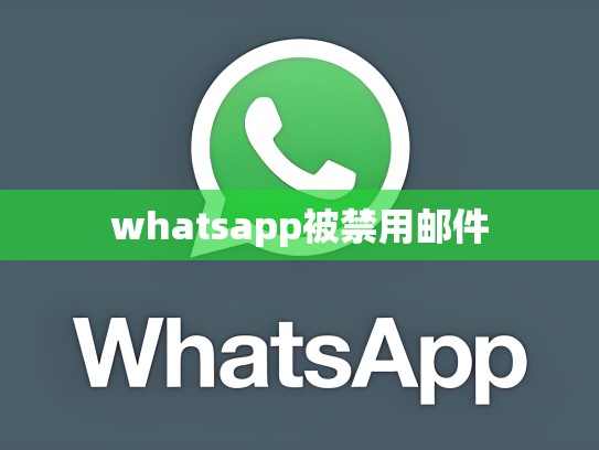 whatsapp被禁用邮件