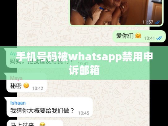 手机号码被whatsapp禁用申诉邮箱
