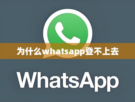 为什么whatsapp登不上去