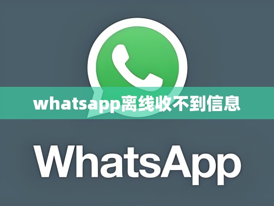 whatsapp离线收不到信息
