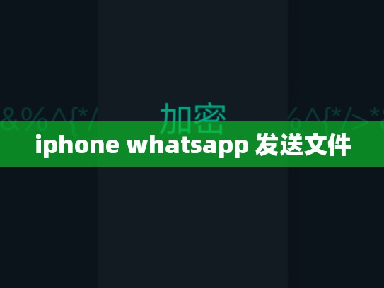 iphone whatsapp 发送文件
