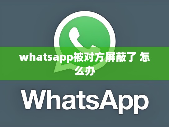 whatsapp被对方屏蔽了 怎么办