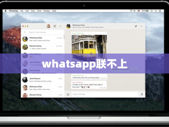 whatsapp联不上