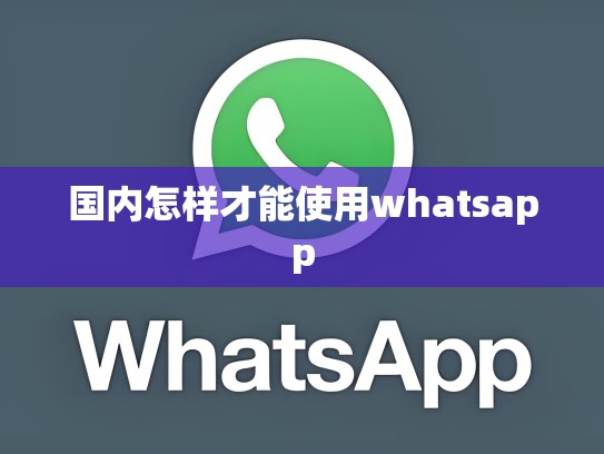 国内怎样才能使用whatsapp