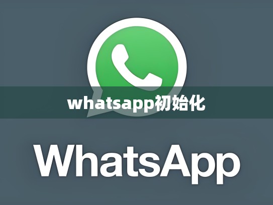 whatsapp初始化