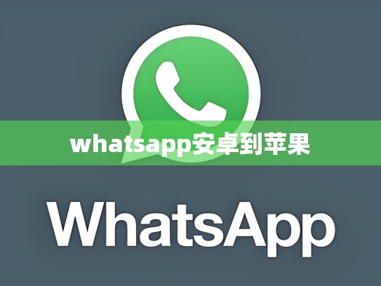 whatsapp安卓到苹果