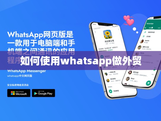 如何使用whatsapp做外贸