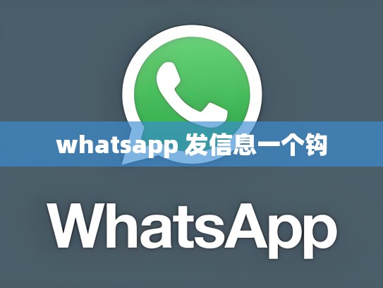 whatsapp 发信息一个钩