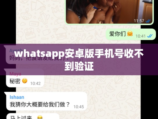 whatsapp安卓版手机号收不到验证