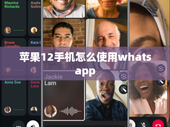 苹果12手机怎么使用whatsapp
