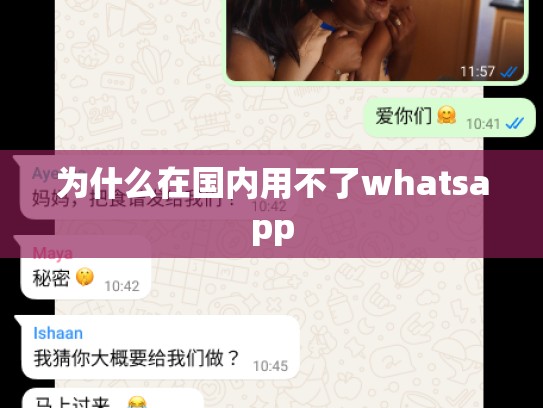 为什么在国内用不了whatsapp