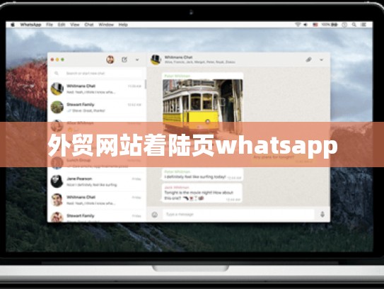 外贸网站着陆页whatsapp
