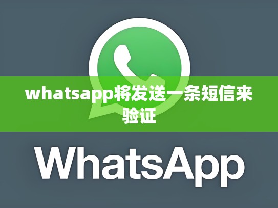 whatsapp将发送一条短信来验证