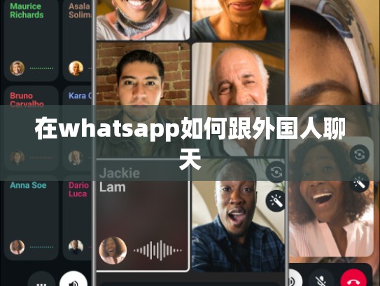 在whatsapp如何跟外国人聊天