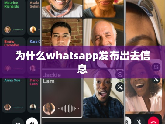 为什么whatsapp发布出去信息