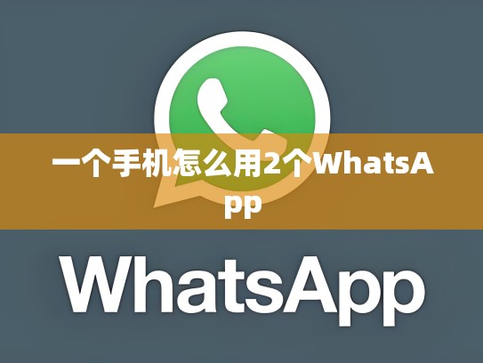 一个手机怎么用2个WhatsApp
