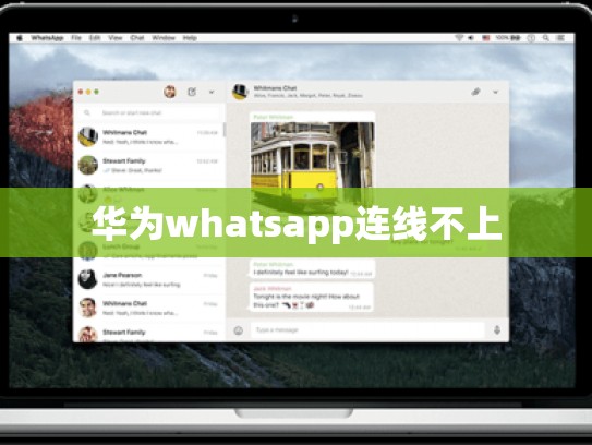 华为whatsapp连线不上