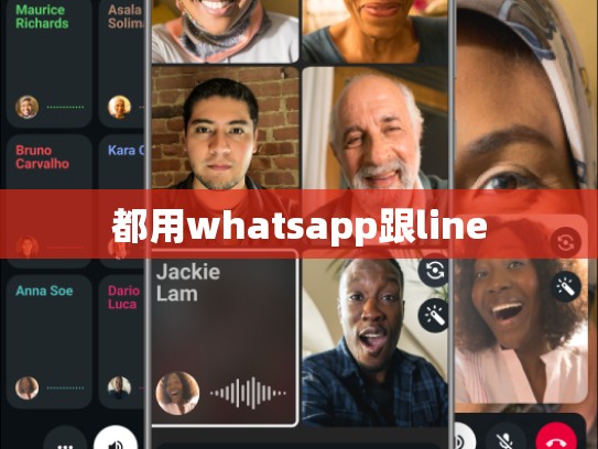 都用whatsapp跟line