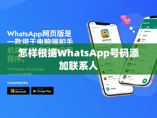 怎样根据WhatsApp号码添加联系人
