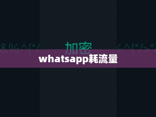 whatsapp耗流量