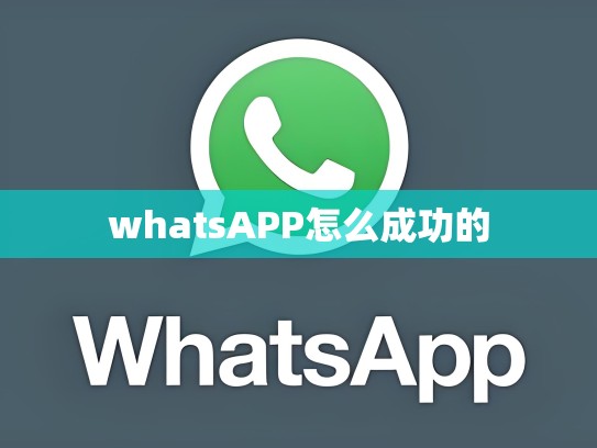 whatsAPP怎么成功的
