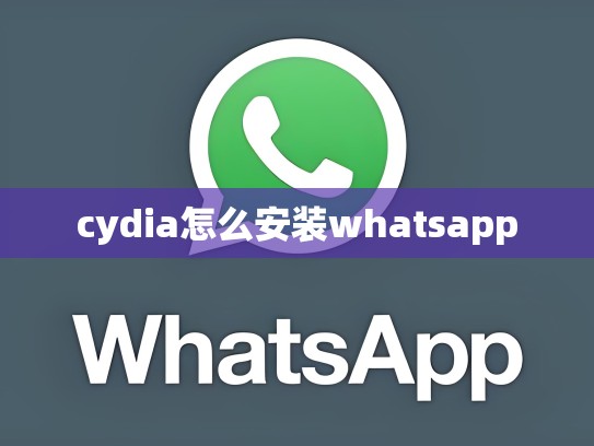 cydia怎么安装whatsapp