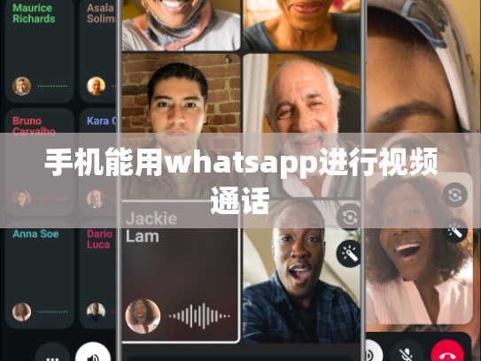 手机能用whatsapp进行视频通话