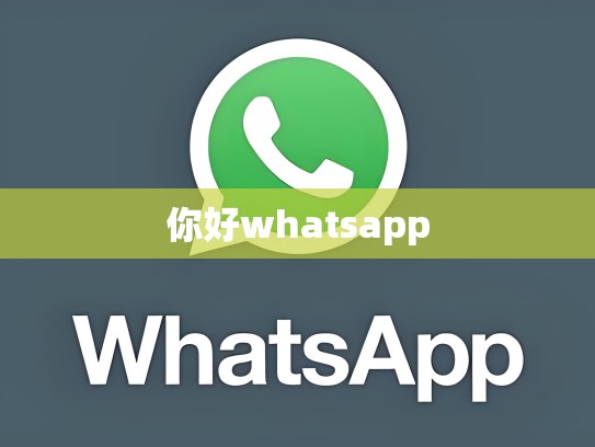你好whatsapp